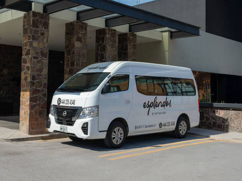 hoteles con transporte en san luis